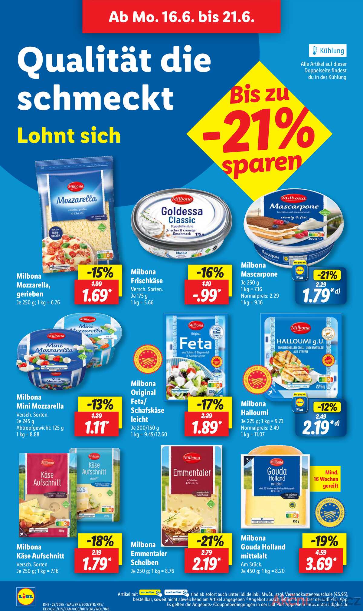 Leták Lidl Německo 16.6.-21.6.2025 strana 14