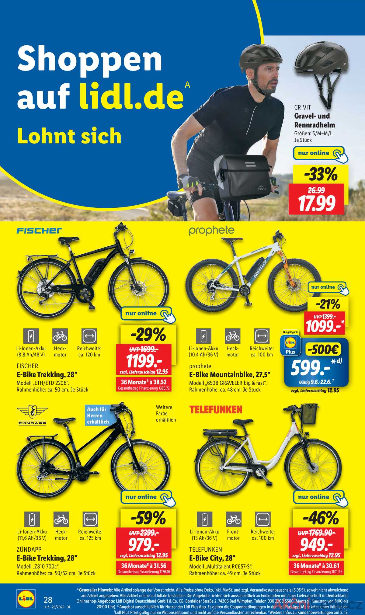 Leták Lidl Německo 16.6.-21.6.2025 strana 34