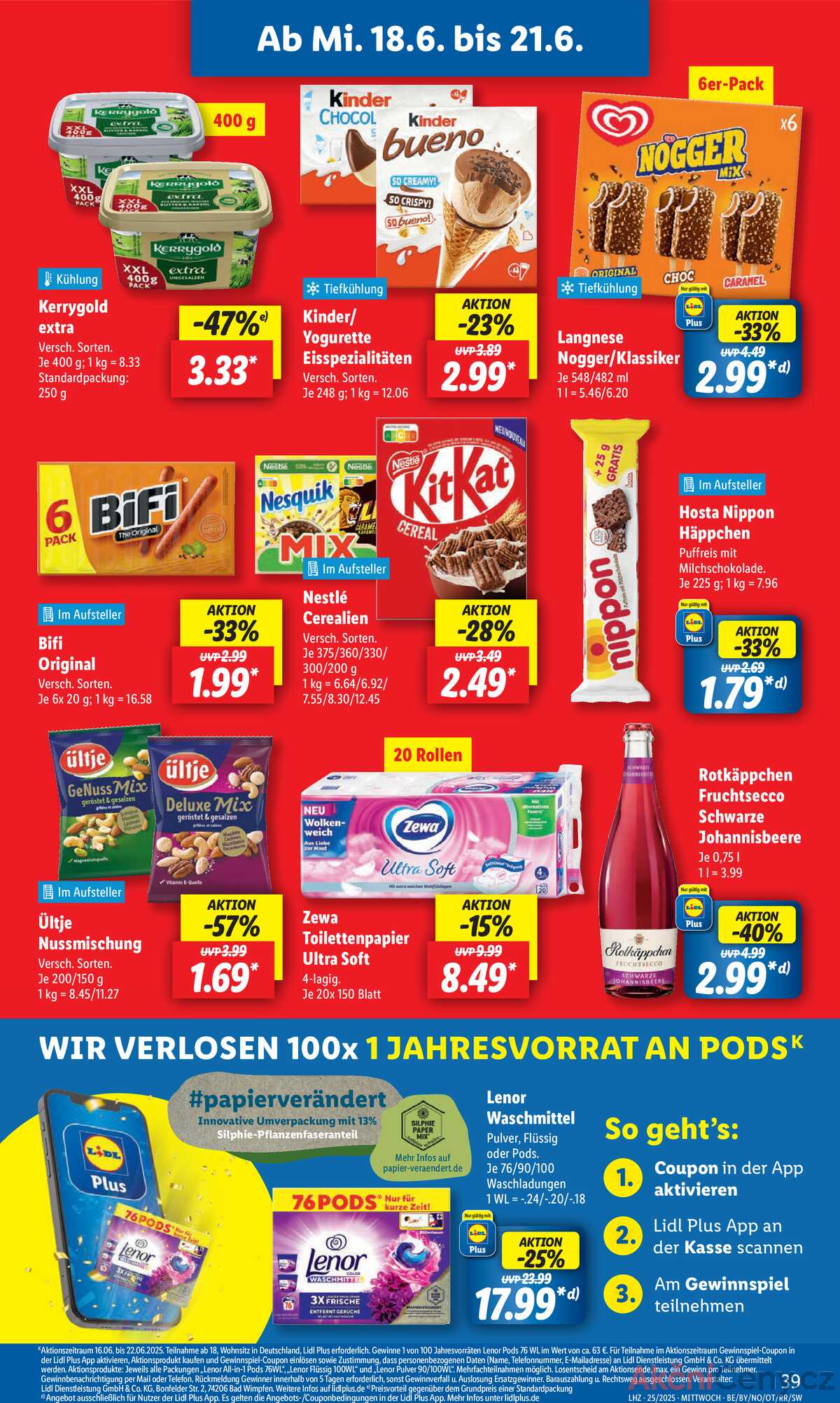 Leták Lidl Německo 16.6.-21.6.2025 strana 55