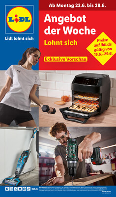 Leták Lidl Německo 23.6.-28.6.2025