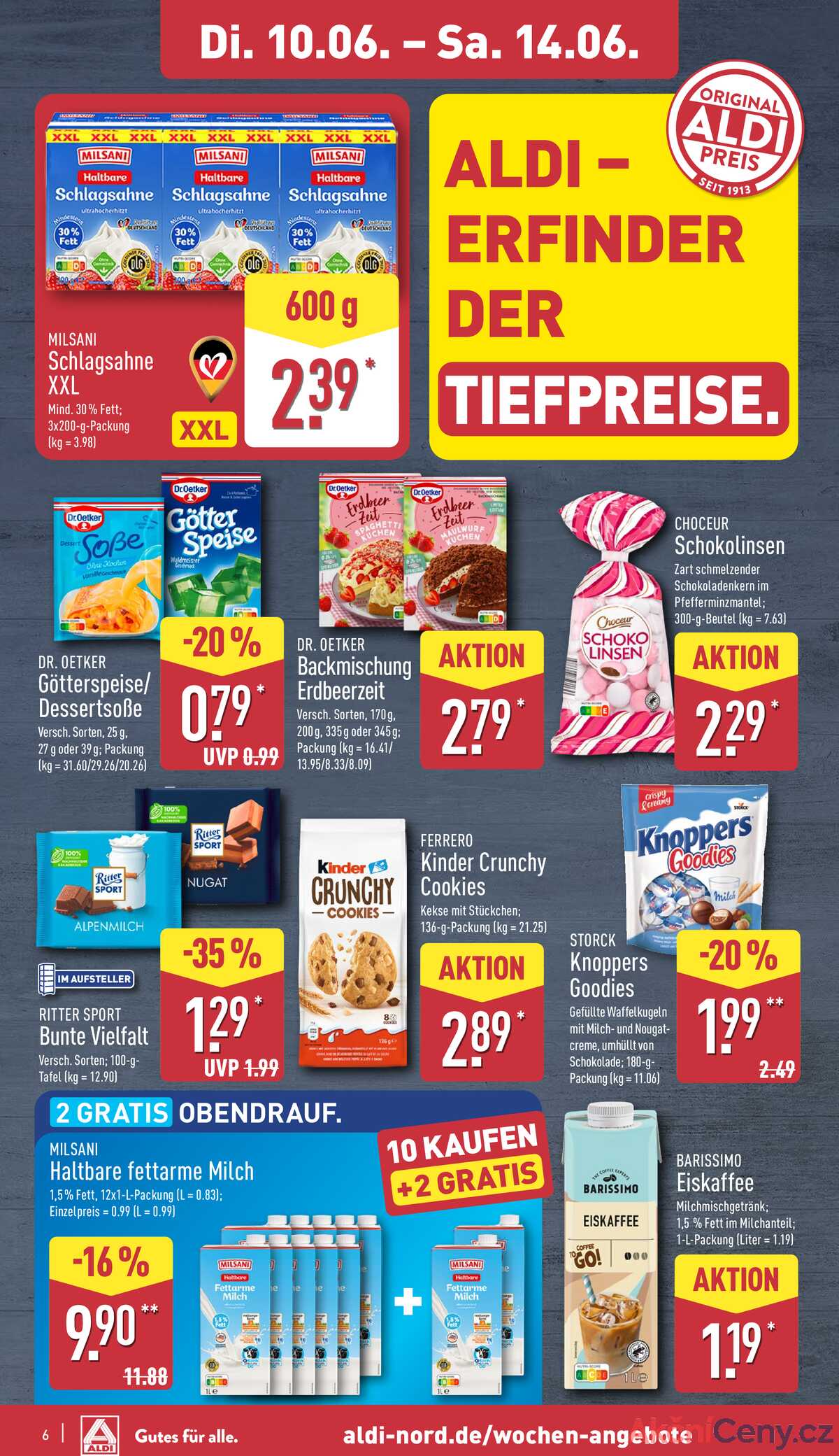 Leták ALDI Německo 10.6.-16.6.2025 strana 6