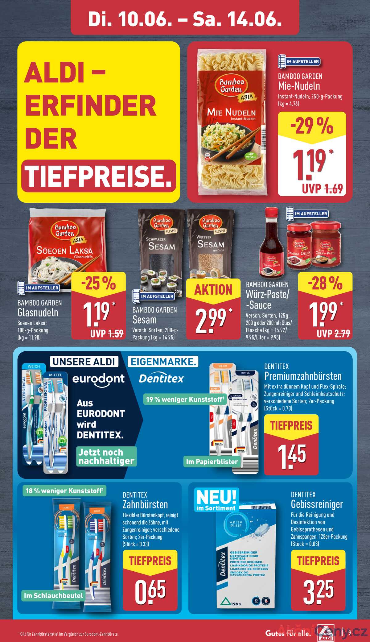 Leták ALDI Německo 10.6.-16.6.2025 strana 9