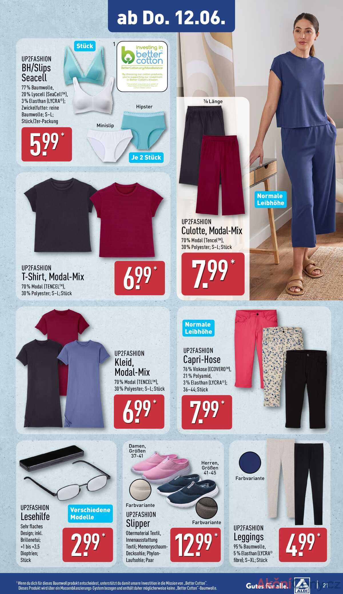 Leták ALDI Německo 10.6.-16.6.2025 strana 21