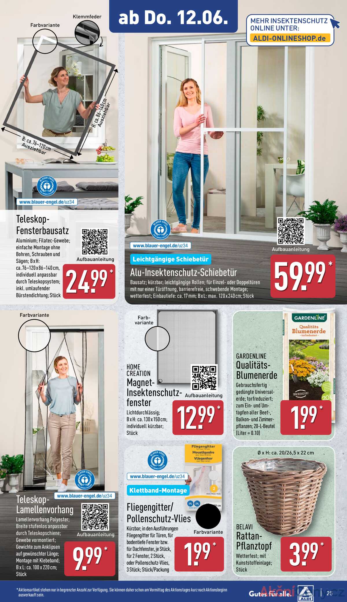 Leták ALDI Německo 10.6.-16.6.2025 strana 25
