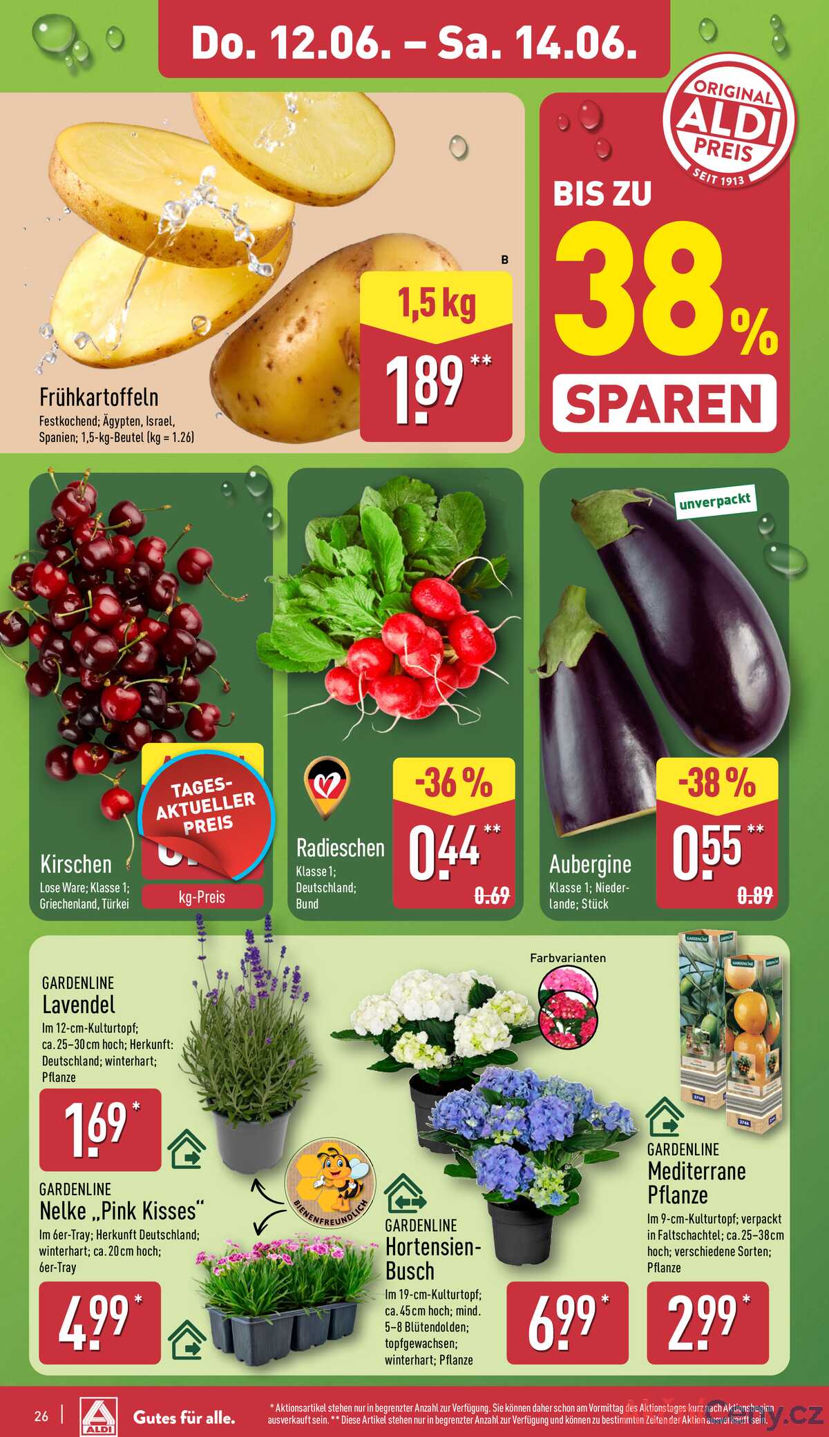 Leták ALDI Německo 10.6.-16.6.2025 strana 26
