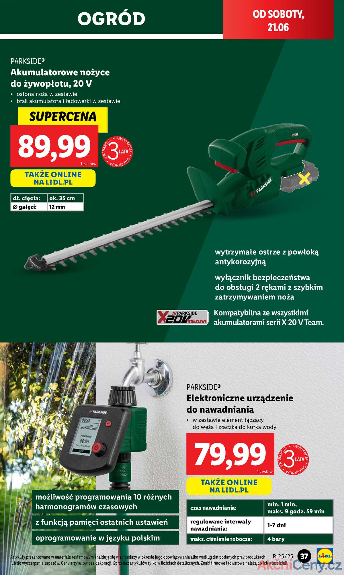 Katalog Lidl Polsko 16.6.-21.6.2025 strana 45
