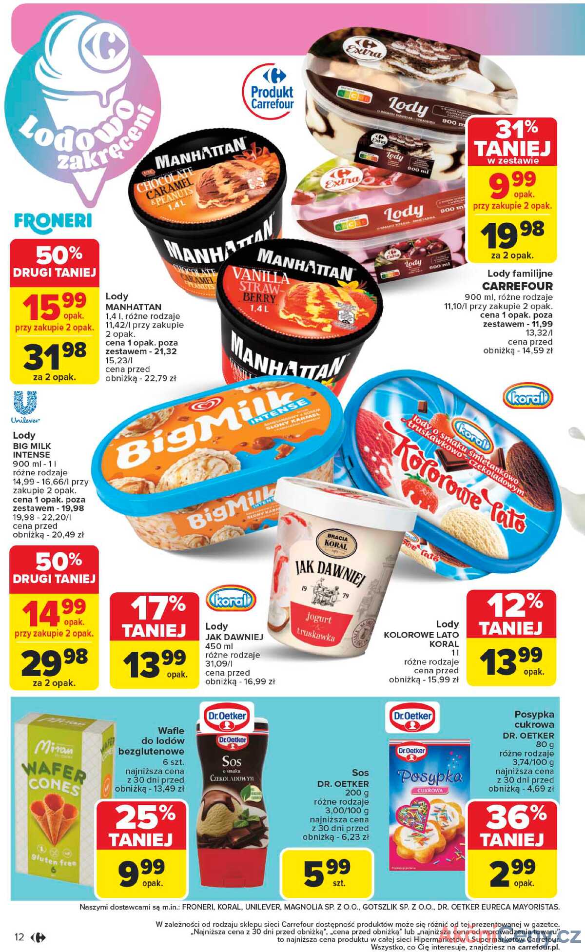Leták Carrefour Polsko 9.6.-14.6.2025 - Trh od pondělí strana 14