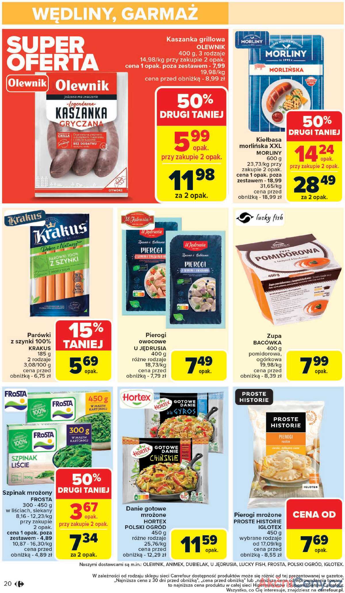 Leták Carrefour Polsko 9.6.-14.6.2025 - Trh od pondělí strana 22