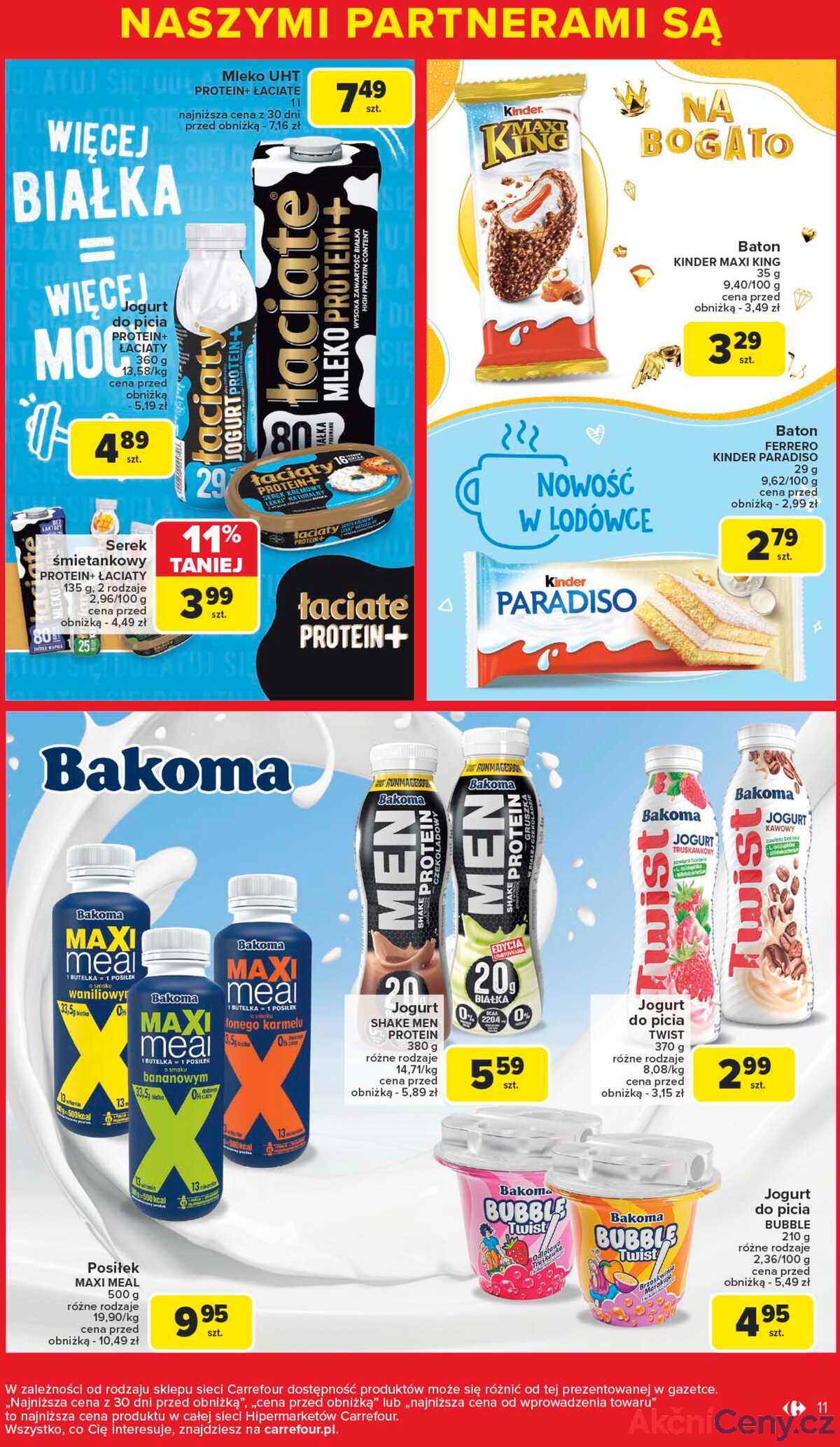 Leták Carrefour Polsko 9.6.-21.6.2025 - Čeká vás značková nabídka strana 11