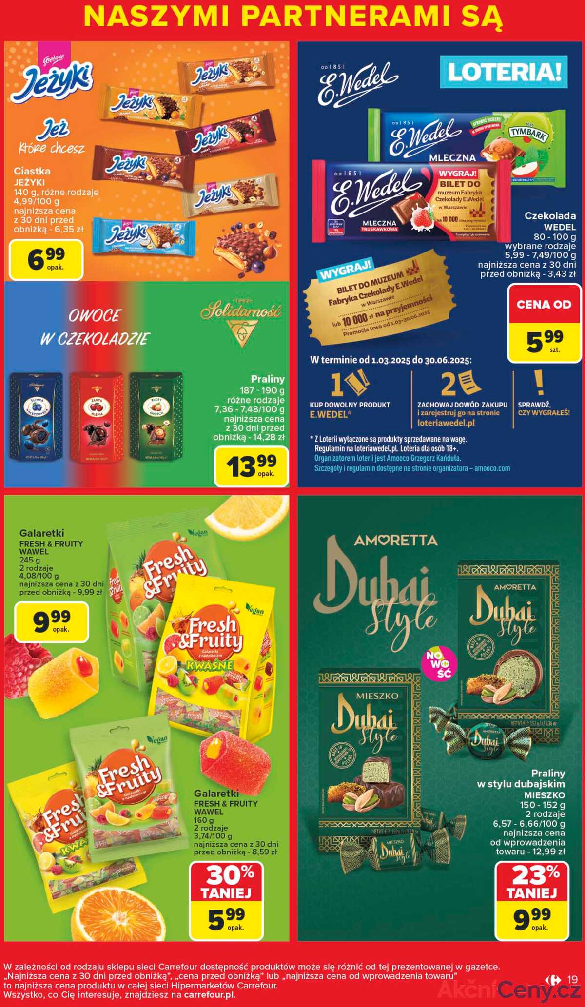 Leták Carrefour Polsko 9.6.-21.6.2025 - Čeká vás značková nabídka strana 19