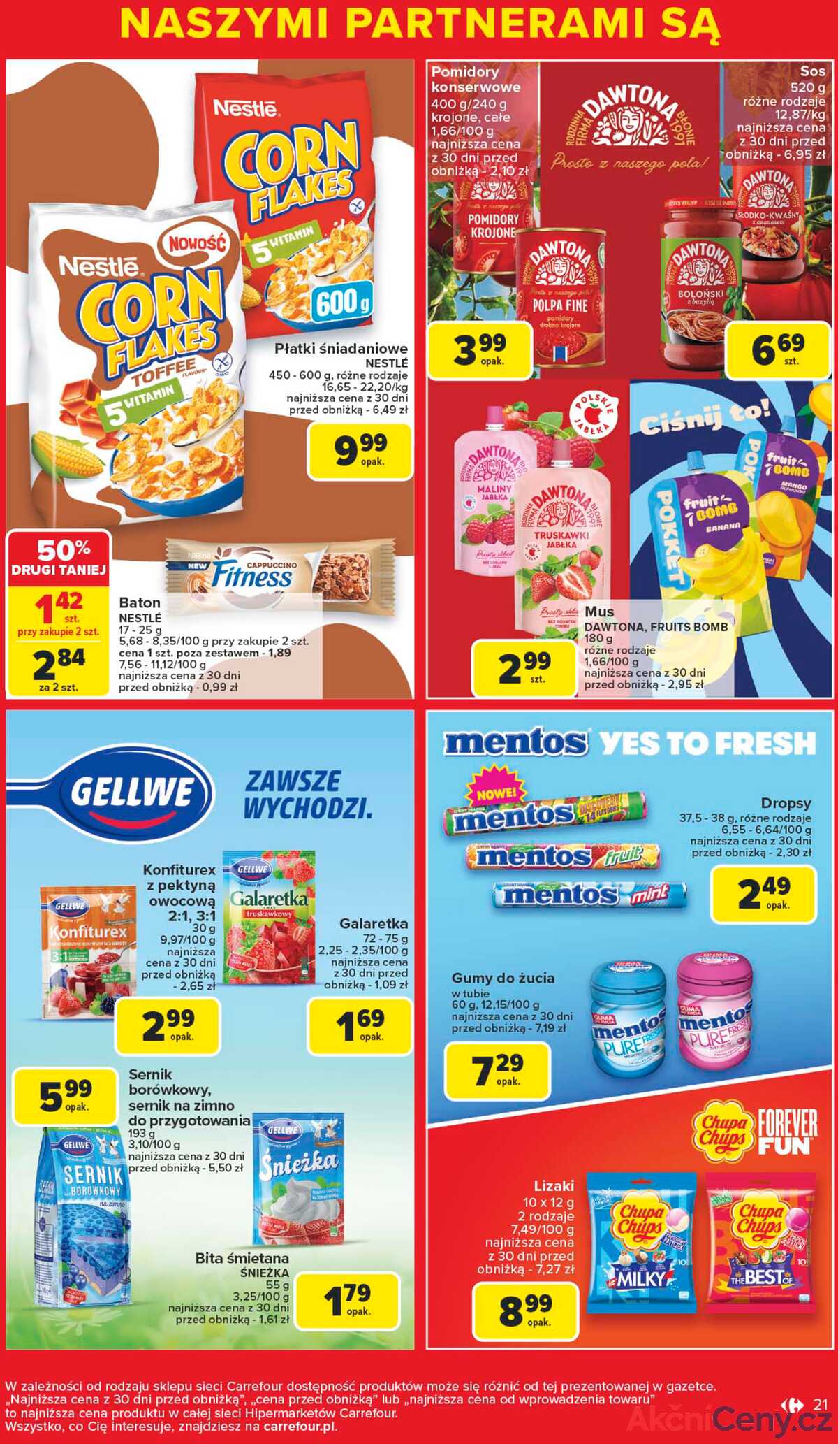 Leták Carrefour Polsko 9.6.-21.6.2025 - Čeká vás značková nabídka strana 21