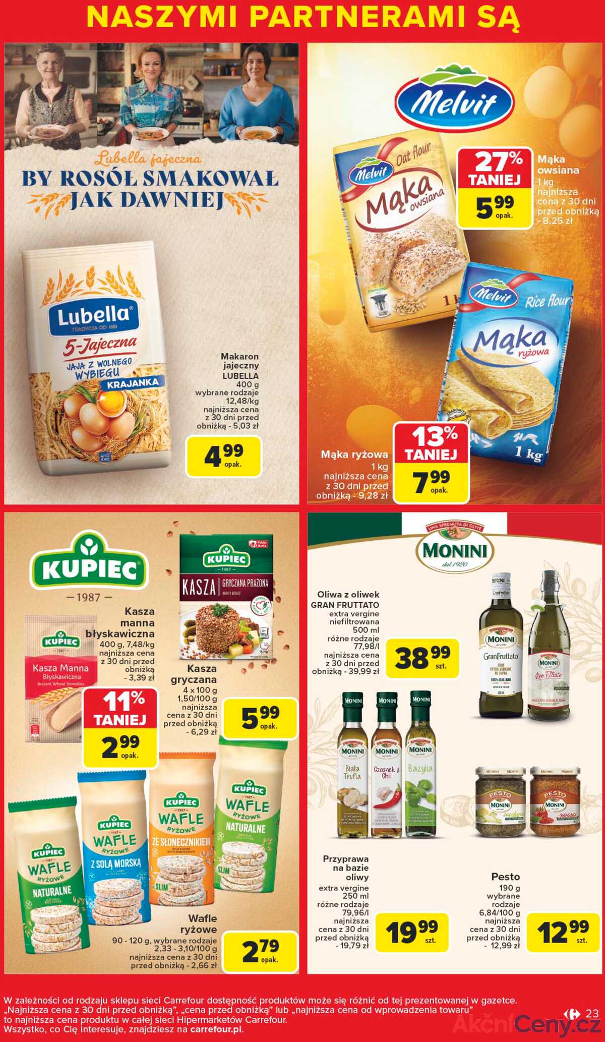 Leták Carrefour Polsko 9.6.-21.6.2025 - Čeká vás značková nabídka strana 23