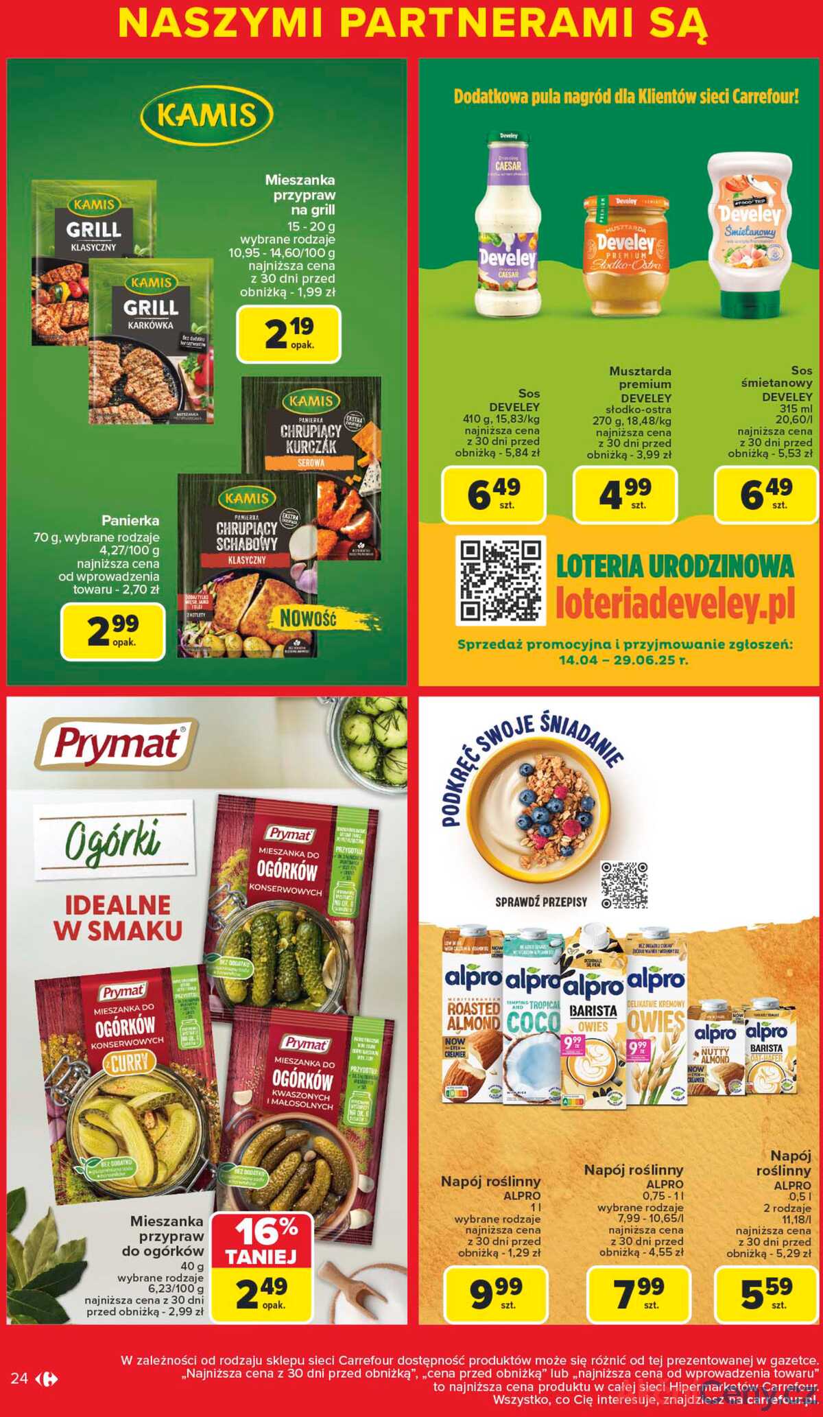Leták Carrefour Polsko 9.6.-21.6.2025 - Čeká vás značková nabídka strana 24