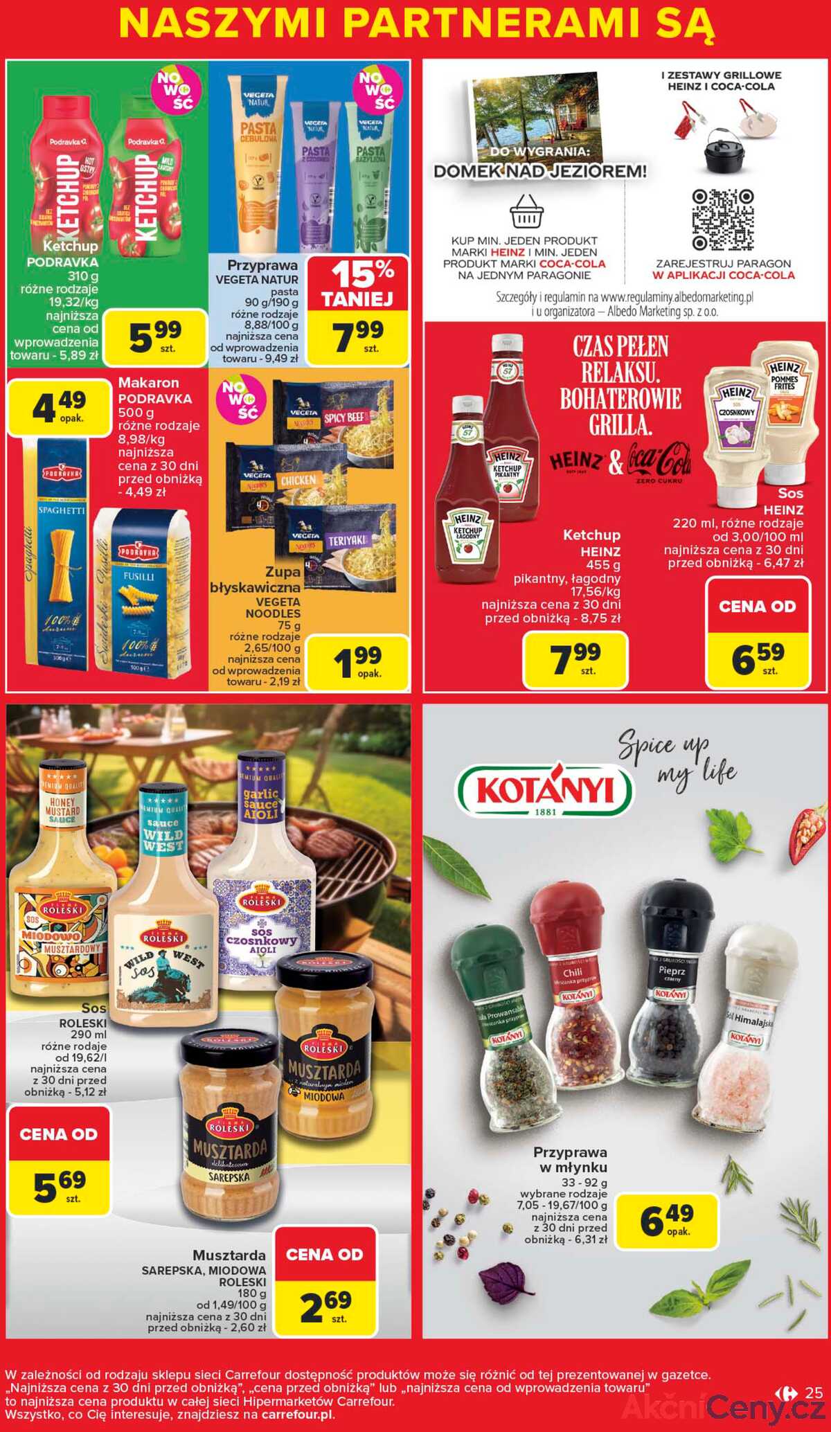 Leták Carrefour Polsko 9.6.-21.6.2025 - Čeká vás značková nabídka strana 25