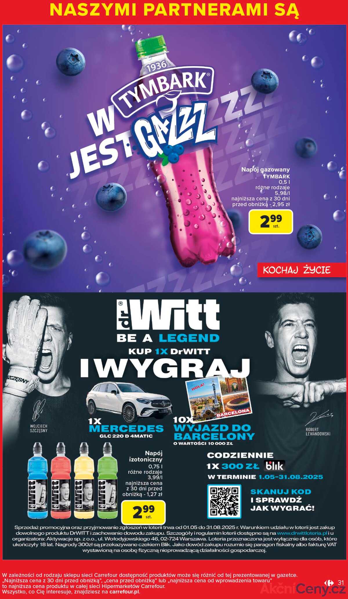 Leták Carrefour Polsko 9.6.-21.6.2025 - Čeká vás značková nabídka strana 31