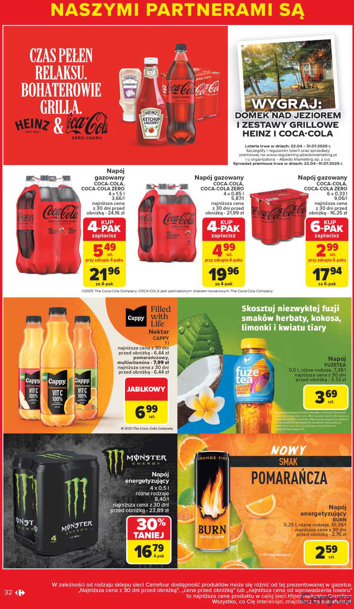 Leták Carrefour Polsko 9.6.-21.6.2025 - Čeká vás značková nabídka strana 32