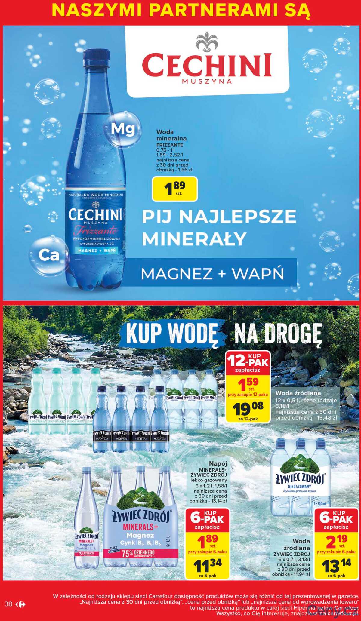 Leták Carrefour Polsko 9.6.-21.6.2025 - Čeká vás značková nabídka strana 38