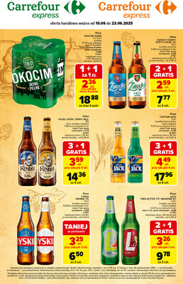 Leták Carrefour Polsko 10.6.-23.6.2025 - Pivní festival