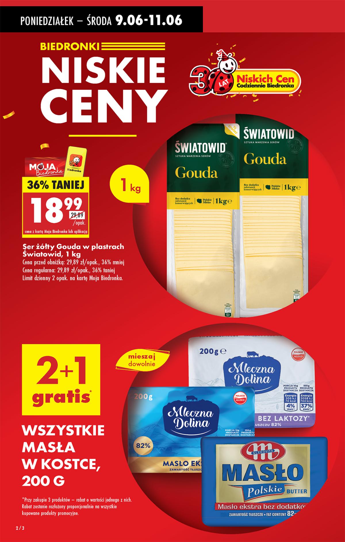 Leták Biedronka Polsko 9.6.-15.6.2025 strana 2