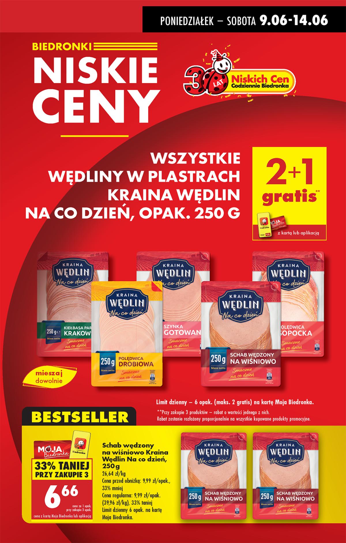 Leták Biedronka Polsko 9.6.-15.6.2025 strana 5
