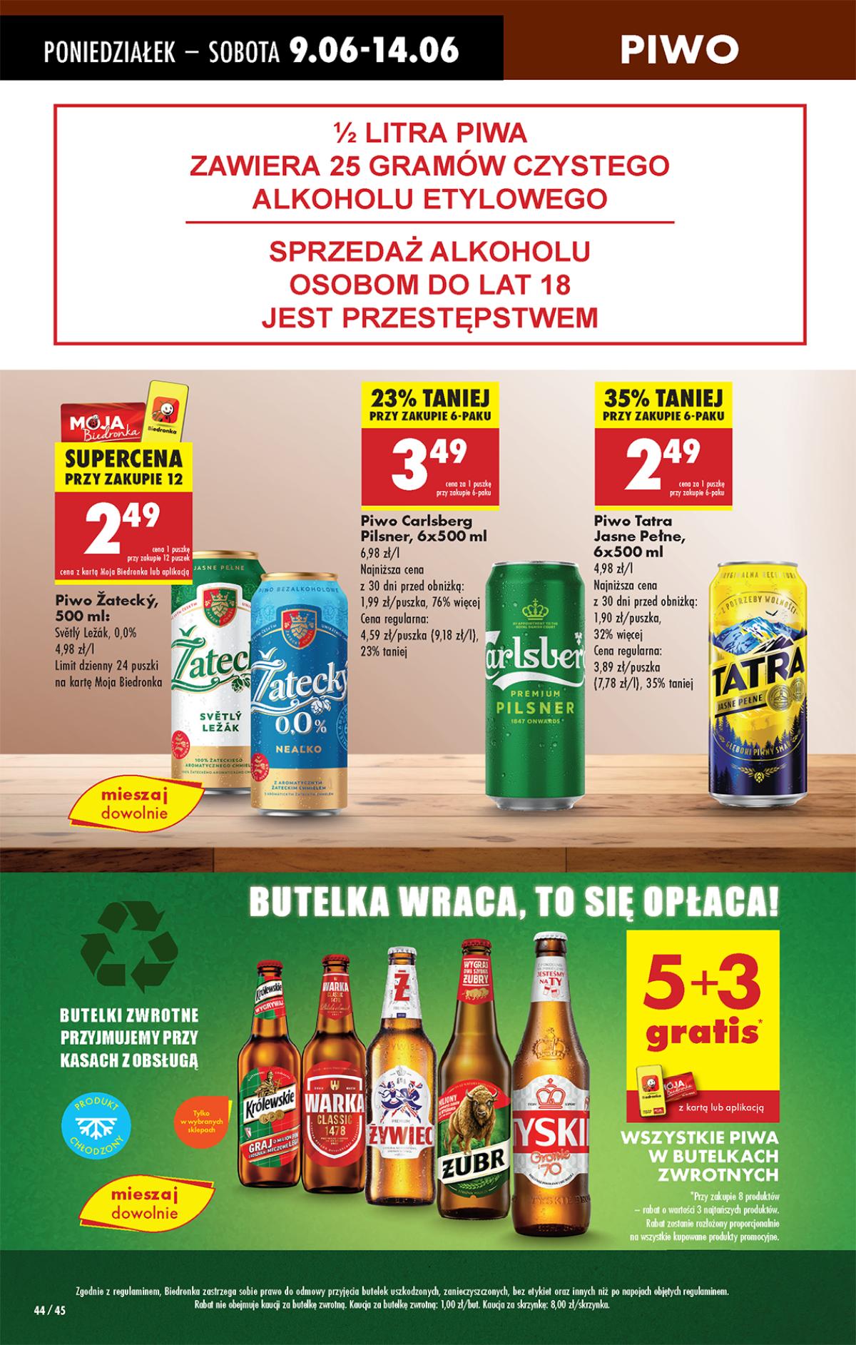 Leták Biedronka Polsko 9.6.-15.6.2025 strana 48