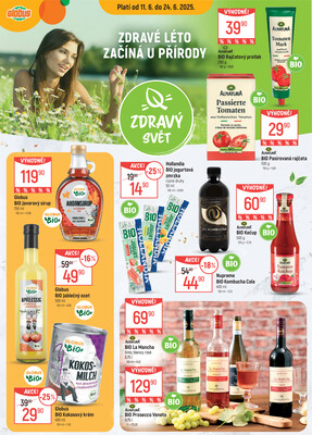 Akční leták Globus 11.6. - 24.6.2025 - Globus Praha - Čakovice