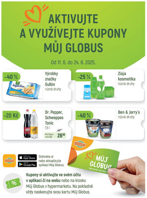 Akční leták Globus 11.6. - 17.6.2025 - Globus Ostrava
