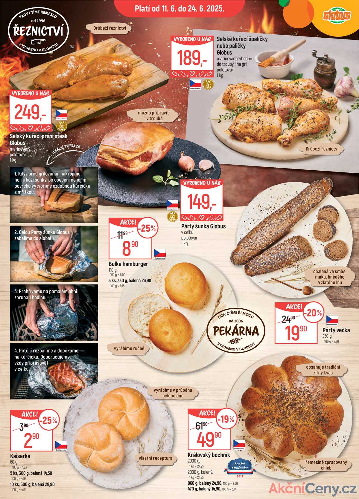 Akční leták Globus 11.6. - 24.6.2025 - Globus Chotíkov u Plzně strana 2