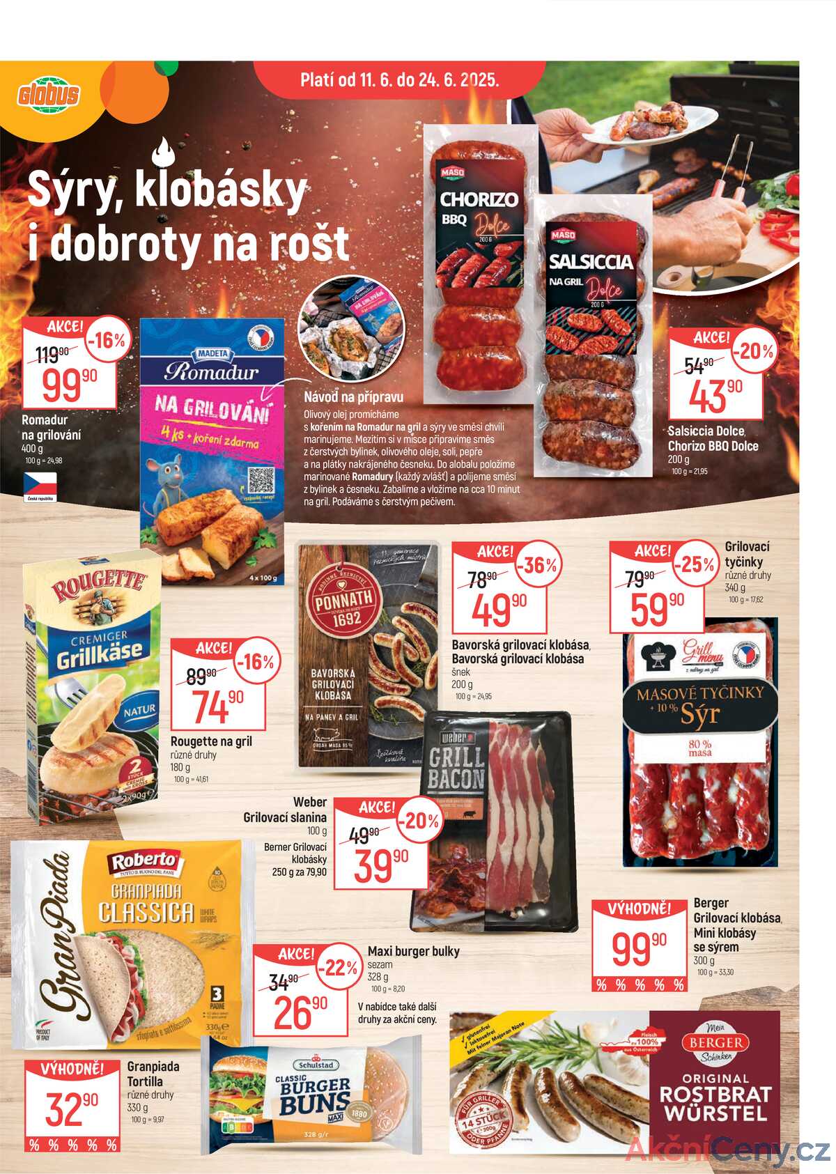Akční leták Globus 11.6. - 24.6.2025 - Globus Chotíkov u Plzně strana 3