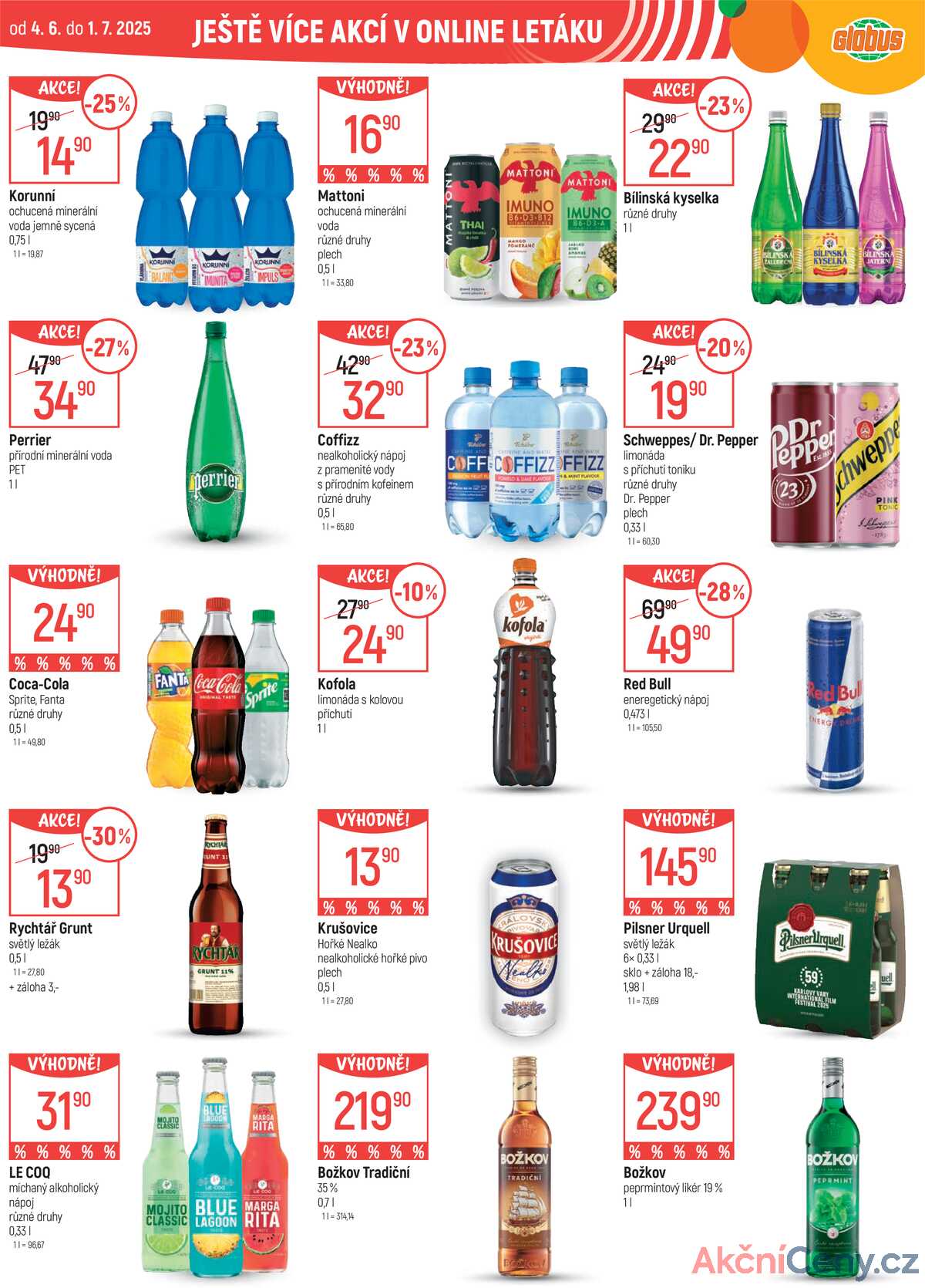 Akční leták Globus 11.6. - 17.6.2025 - Globus Chotíkov u Plzně strana 50