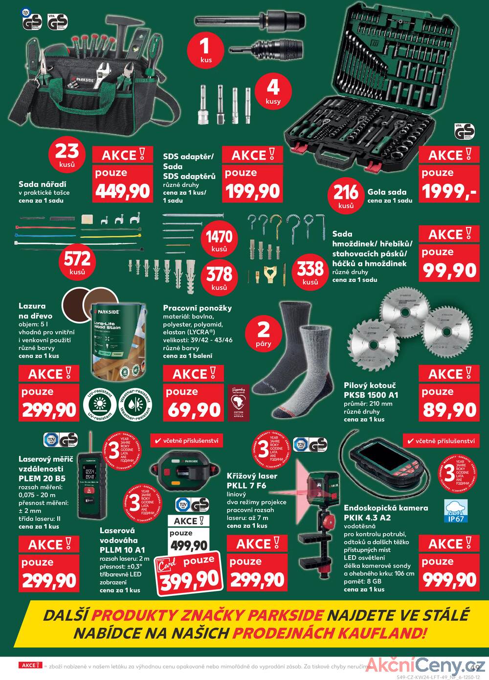 Leták Kaufland - Kaufland 11.6. - 17.6. - Kaufland - Praha 6 (Podbaba) - strana 49