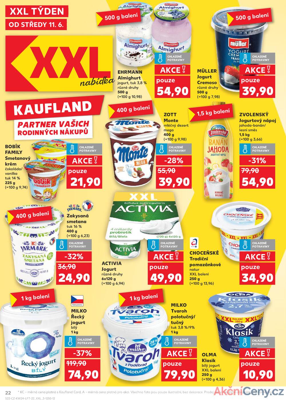 Leták Kaufland - Kaufland 11.6. - 17.6. - Kaufland - Praha 8 (Libeň) - strana 22