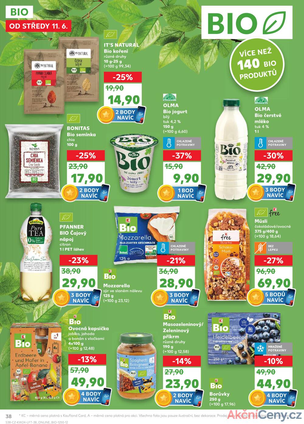 Leták Kaufland - Kaufland 11.6. - 17.6. - Kaufland - Plzeň (Sukova) - strana 38