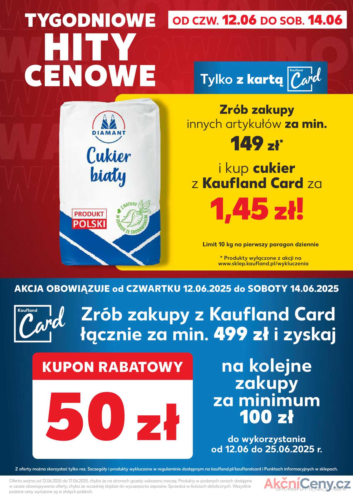 Leták Kaufland Polsko 12.6.-17.6.2025 - Noviny týdne strana 3