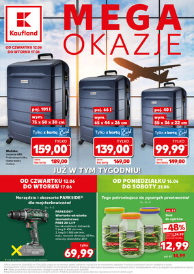 Leták Kaufland Polsko 12.6.-17.6.2025