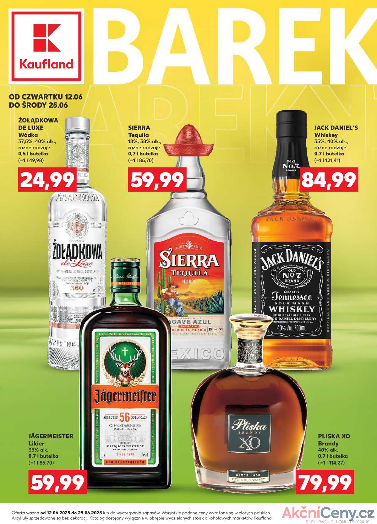 Leták Kaufland Polsko 12.6.-25.6.2025 - Bar Kaufland strana 1