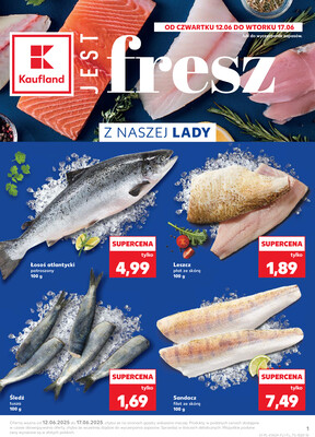 Leták Kaufland Polsko 12.6.-17.6.2025