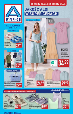 Leták Aldi Polsko 18.6.-24.6.2025
