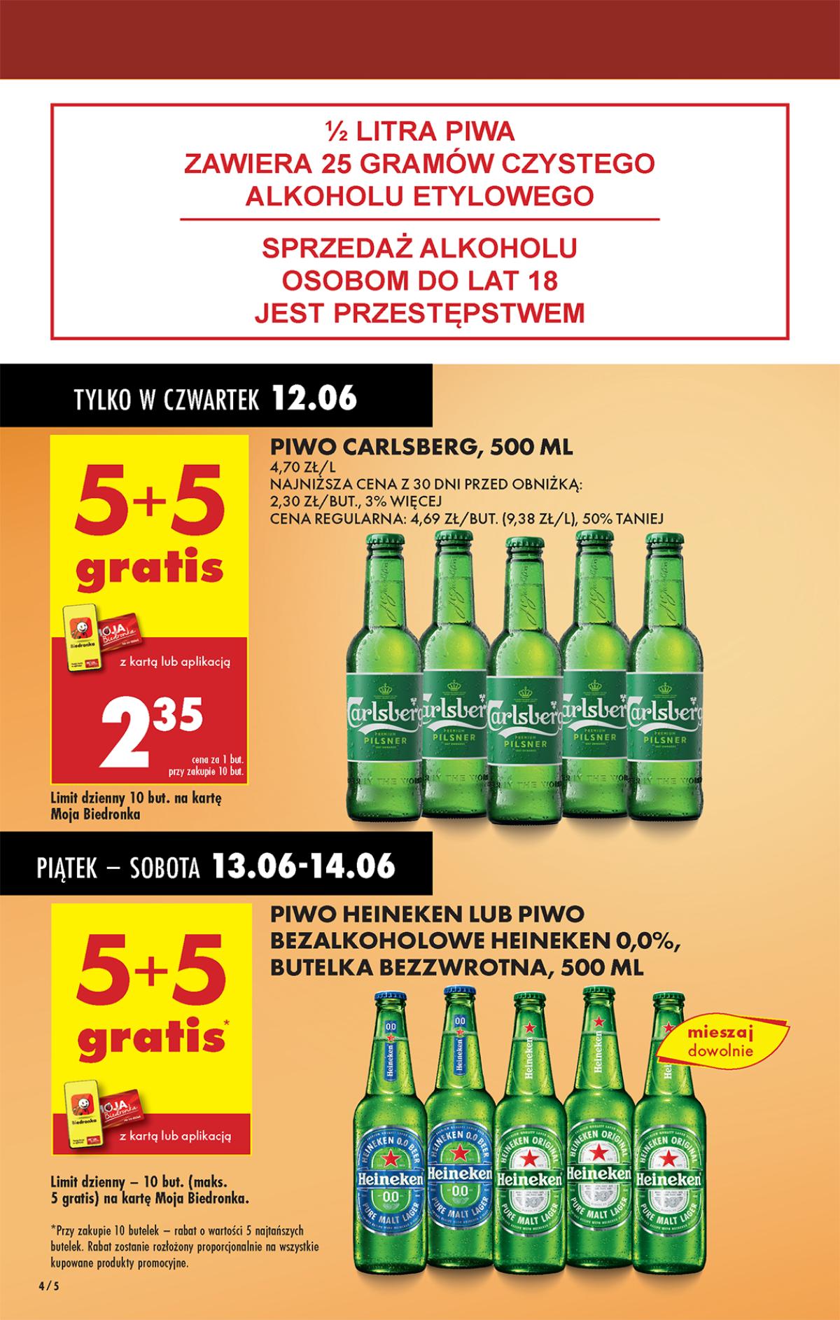 Leták Biedronka Polsko 12.6.-18.6.2025 strana 4