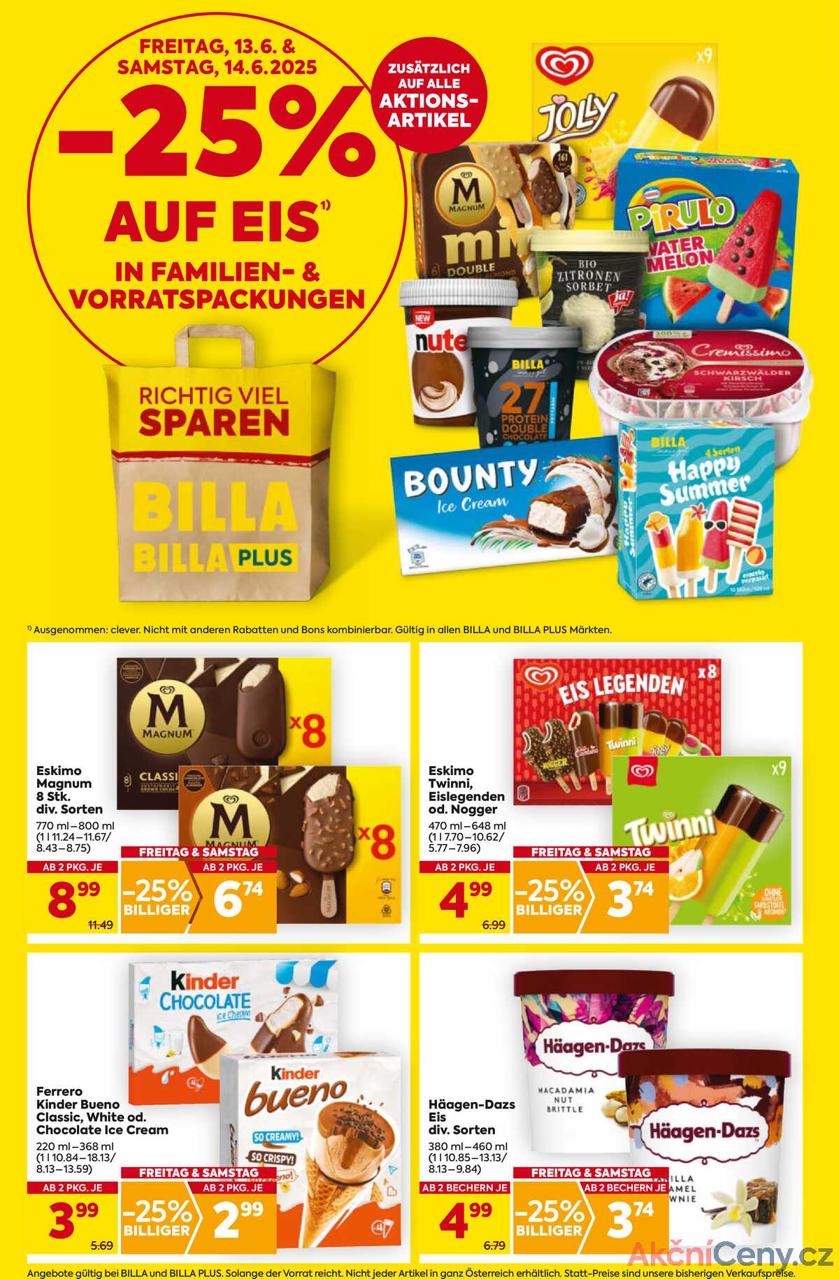 Leták BILLA Rakousko 12.6.-17.6.2025 - BILLA&BILLA PLUS strana 2