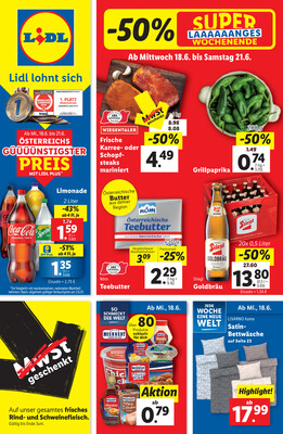 Lidl Rakousko (Österreich) letáky