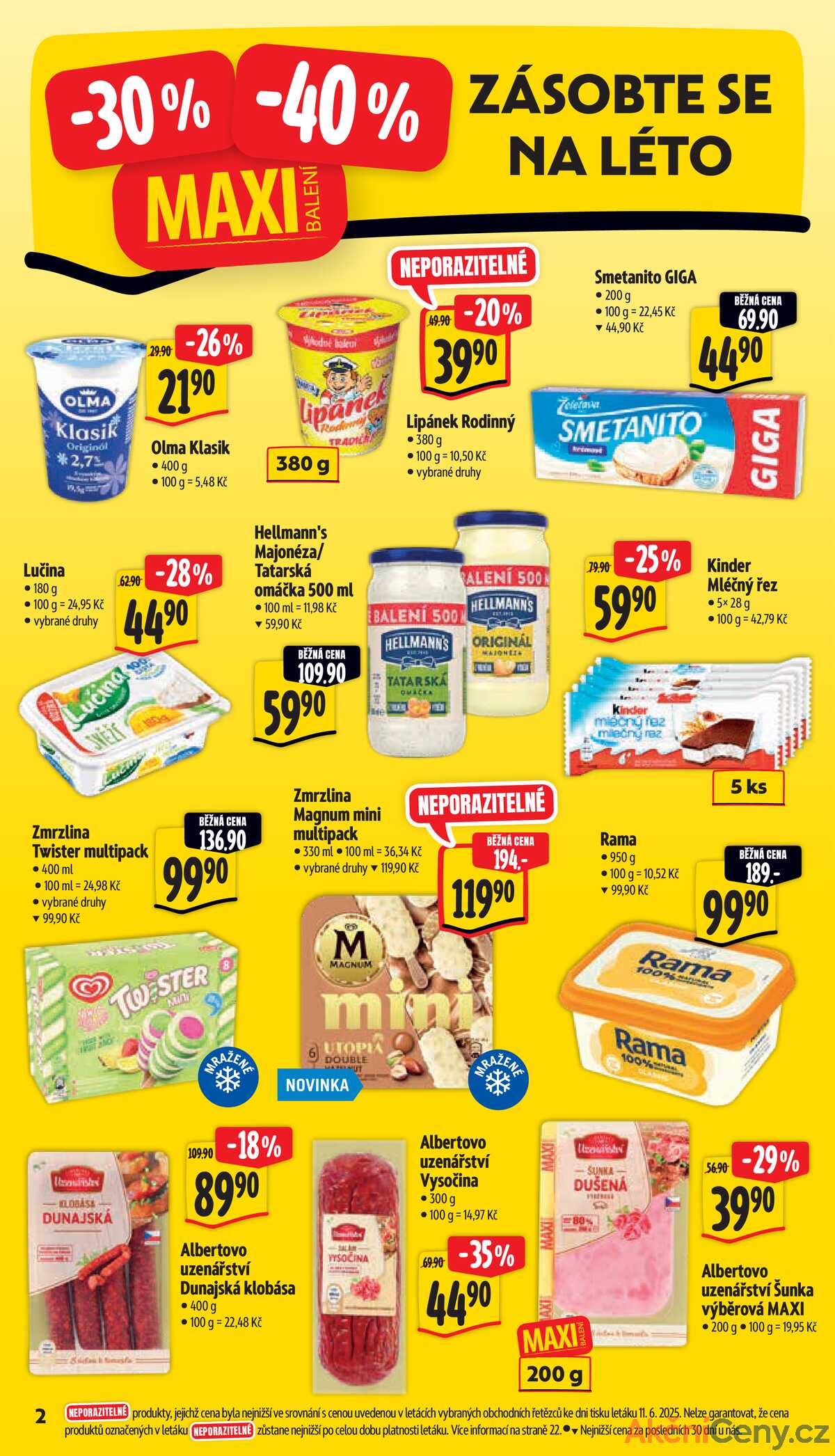 Albert Supermarket od 18.6. do 24.6.2025 strana 2