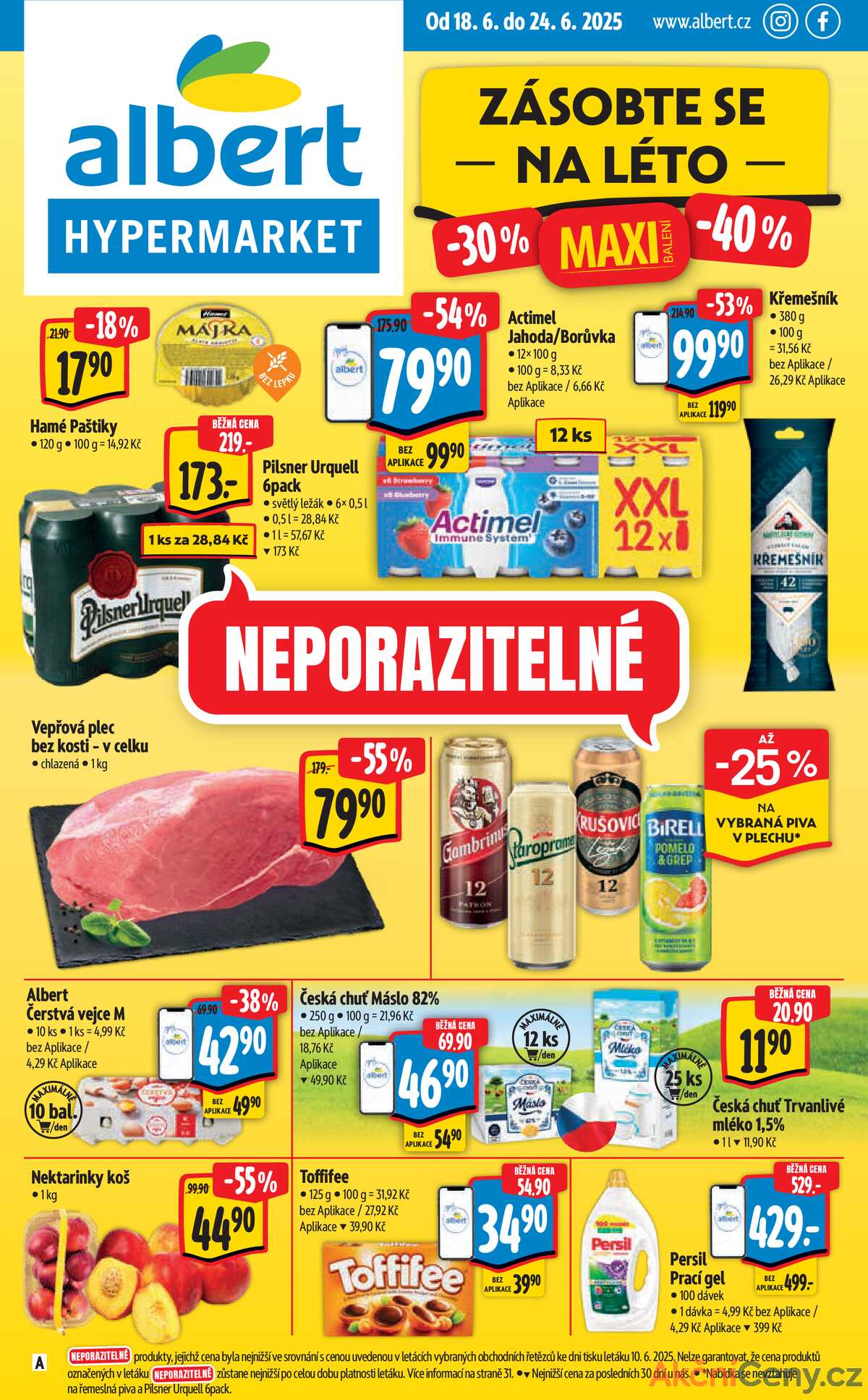 Albert  Hypermarket od 18.6. do 24.6.2025 strana 1