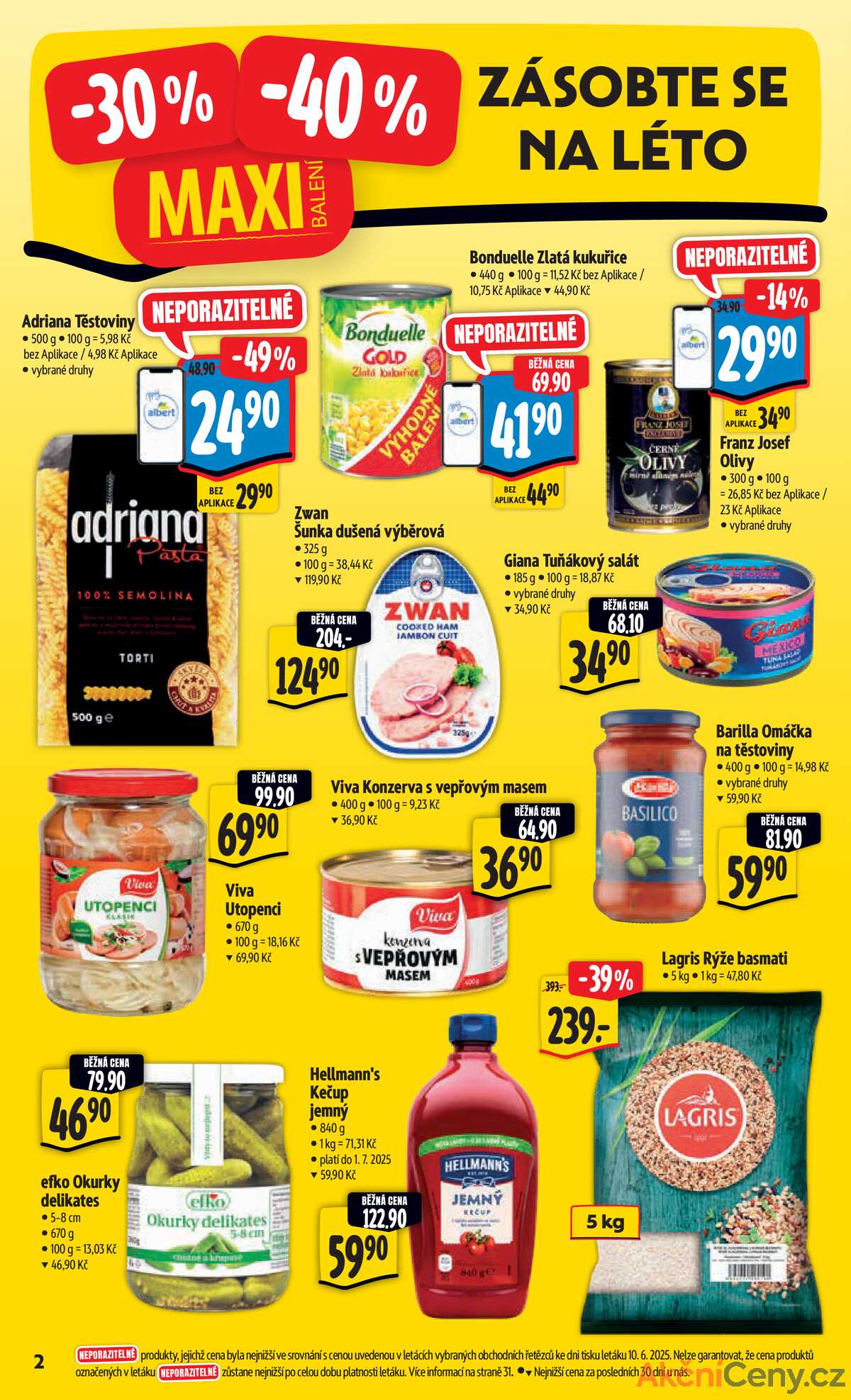 Albert  Hypermarket od 18.6. do 24.6.2025 strana 2