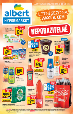 Albert  Hypermarket katalog Léto od 18.6. do 1.7.2025