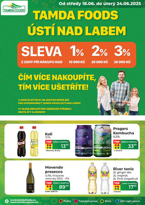 Tamda Foods letáky