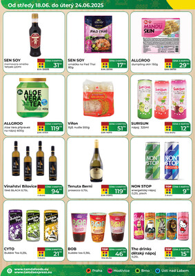 Tamda Foods od 18.6. do 24.6.2025