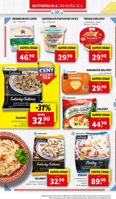Lidl Čtvrtek od 19.6. do 22.6.2025