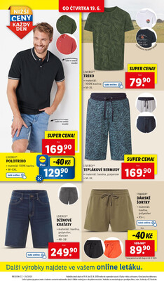 Lidl Čtvrtek od 19.6. do 22.6.2025