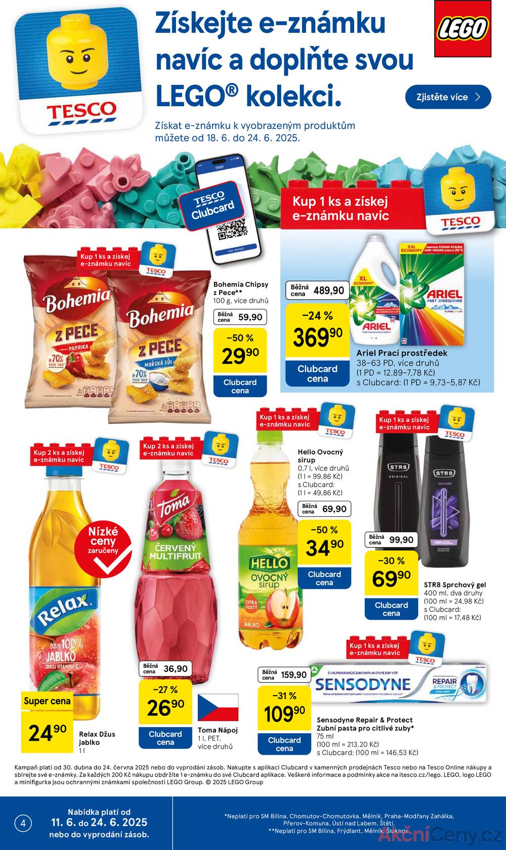 Leták Tesco - Tesco supermarkety od 18.6. do 24.6.2025 - strana 4 Leták Tesco - Tesco supermarkety od 18.6. do 24.6.2025 - strana 4